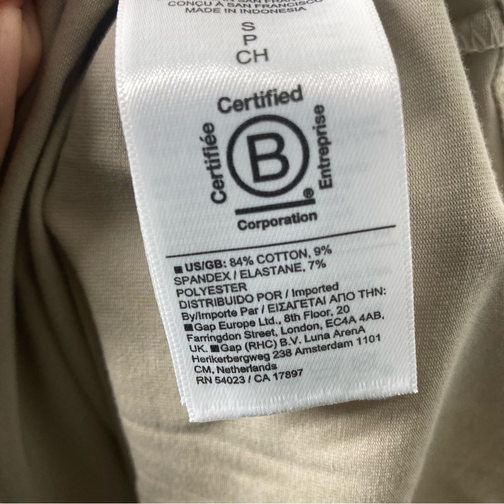 ATHLETA Effortless Tee Dress Small Stretch Anti-odor Beige Midi NWT Cotton - Picture 16 of 16